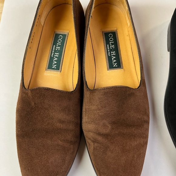 Two pairs of very nice Cole Haan suede flats. - Picture 3 of 5